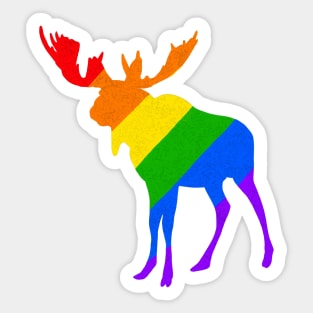 Pride Moose Sticker